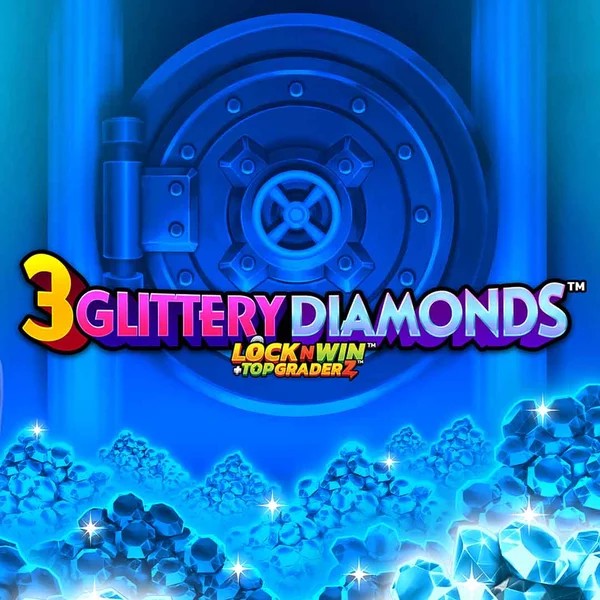 Try 3 Glittery Diamonds slot by PearFiction Studios on vegasinocasinoo.gr – logo image