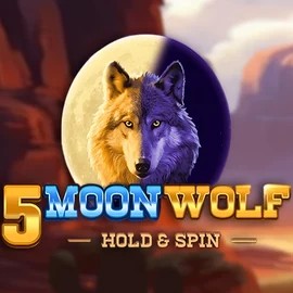 5 Moon Wolf slot icon by Apparat Gaming, available at Vegasino Casino