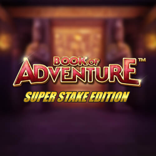 Logo of Book of Adventure Super Stake Edition from Stakelogic at Vegasino Casino
