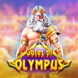 Gates of Olympus slot logo by Pragmatic Play at Vegasino CasinoGates of Olympus