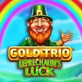 Gold Trio Leprechaun's Luck by Playtech, showcased at vegasinocasinoo.gr – game logo