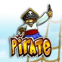 Pirate Slot slot logo by Igrosoft at Vegasino CasinoPirate Slot