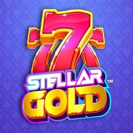Slots logo of Stellar Gold from Snowborn Games at Vegasino Casino