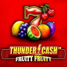 Thunder Cash Fruity Fruity logo by Novomatic Vegasino Casino